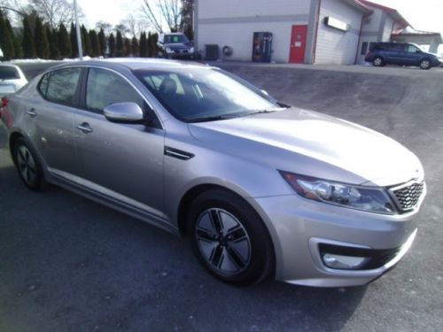 2012 kia optima hybrid silver backup camera