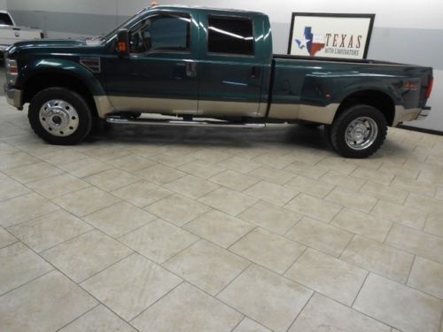 08 f450 lariat 4x4 4wd leather dually 19.5 alloy wheels we finance texas