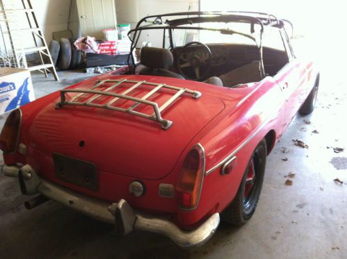 1974 mg mgb base convertible 2-door 1.8l