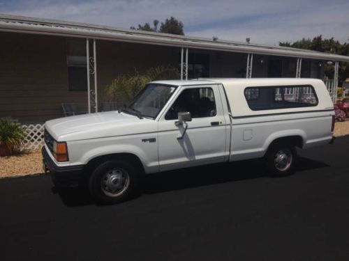 1992 ford ranger custom standard cab pickup 2-door 3.0l