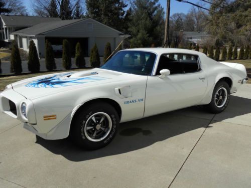 1973 pontiac trans am 455, numbers matching, restored, beautiful car