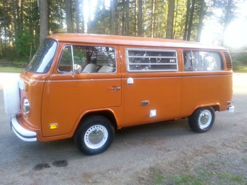 1973 vw bus westfalia tin top camper weekender selling world wide buy it now 16k