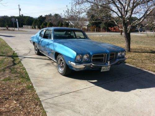 1971 pontiac le mans- 400  motor- 400 auto trans.