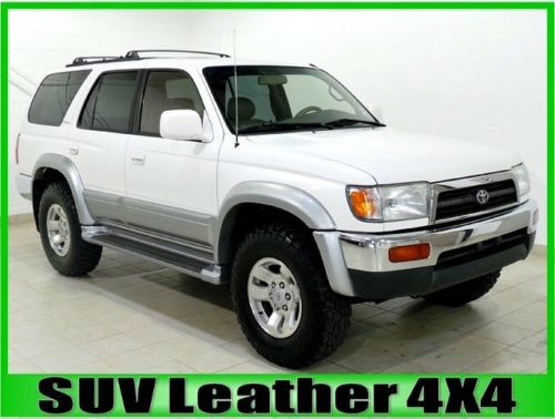 4x4 leather ac auto cruise cd am fm stereo 12v sunroof power tow roof rack abs