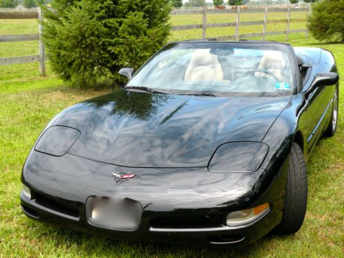 1998 supercharged corvette convertible 5,400 original miles