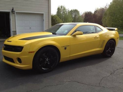 2012 chevrolet camaro ss transformers edition