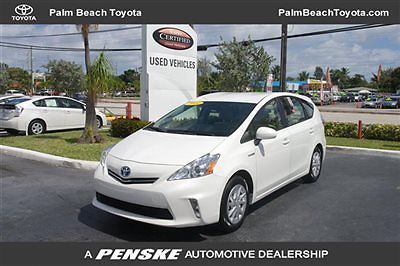 2014 toyota prius v pkg 2 only certified 200 miles fl