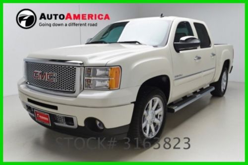 We finance! 23859 miles 2013 gmc sierra 1500 denali  6.2l v8 16v bose onstar