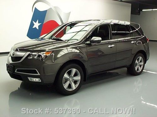 2012 acura mdx sh-awd htd leather sunroof rear cam 15k texas direct auto