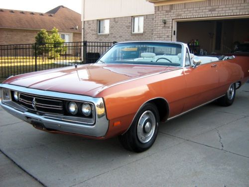 BEAUTIFUL RARE #S MATCHING 1969 CHRYSLER 300 CONVERTIBLE - 62,000 ACTUAL MILES, image 3