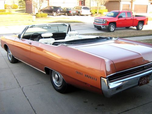 BEAUTIFUL RARE #S MATCHING 1969 CHRYSLER 300 CONVERTIBLE - 62,000 ACTUAL MILES, image 4