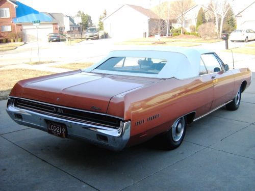 BEAUTIFUL RARE #S MATCHING 1969 CHRYSLER 300 CONVERTIBLE - 62,000 ACTUAL MILES, image 11