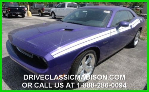 13 dodge challenger r/t plum crazy navigation sunroof automatic