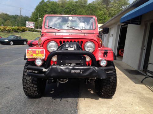 1979 jeep cj-5 &#034;semper fi&#034; marine corps parade vehicle