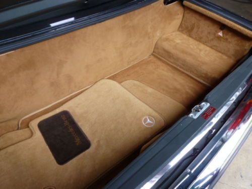 Beautiful 1986 Mercedes 560 SL , Metallic gray with tan leather 58,648 miles, image 10