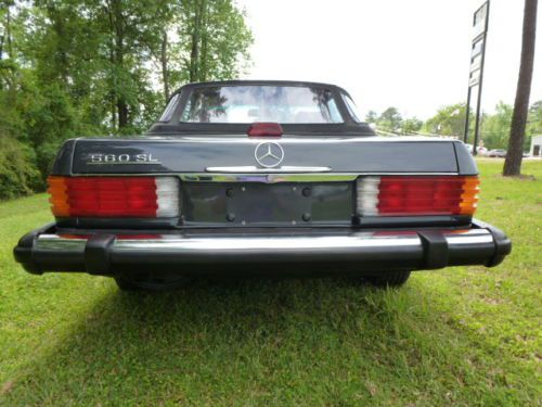 Beautiful 1986 Mercedes 560 SL , Metallic gray with tan leather 58,648 miles, image 16
