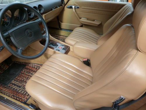 Beautiful 1986 Mercedes 560 SL , Metallic gray with tan leather 58,648 miles, image 22