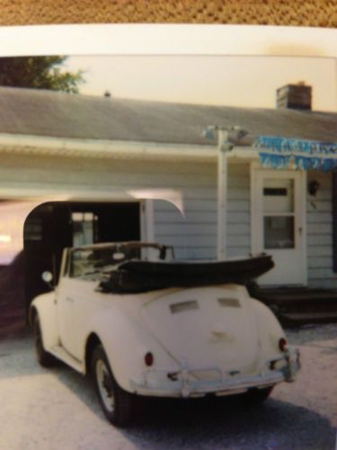 1961 volkswagen beetle convertible