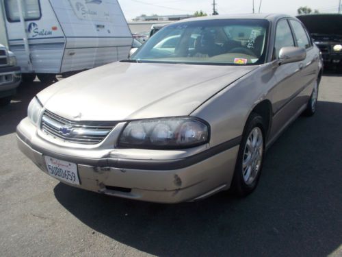 2002 chevy impala no reserve