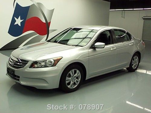 2011 honda accord se sedan automatic htd leather 28k mi texas direct auto