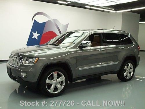 2012 jeep grand cherokee overland summit hemi nav 27k texas direct auto