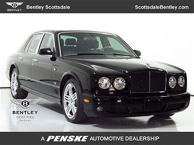 09 bentley arnage t 20k miles rear camera navigation upgraded wheels tables 08