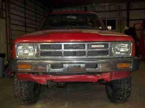 1985 Toyota 4Runner Western Truck Straight axle 4x4 SR5 22r 22re Fuel Injected, US $3,000.00, image 10