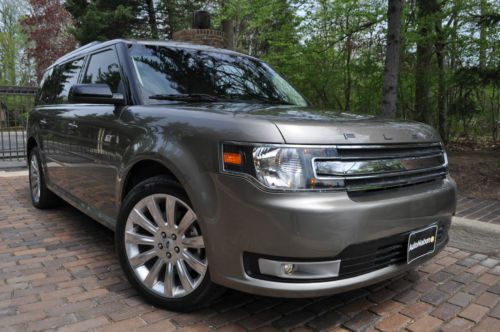 2014 flex sel.no reserve.leather/navi/heated/camera/20&#039;s/salvage/rebuilt