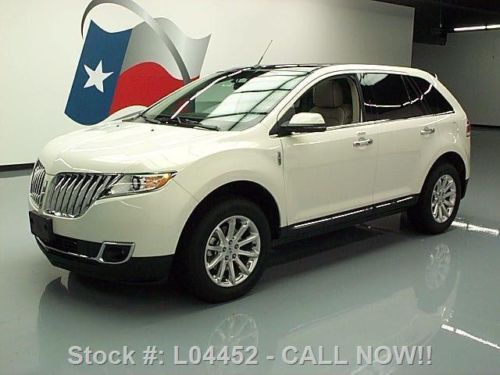 2013 lincoln mkx awd pano sunroof vent seats nav 60k mi texas direct auto