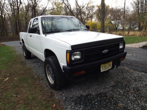 1991 chevy s-10 pick up, 4x4