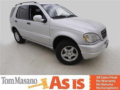 2001 mercedes-benz m class (m5075) ~ absolute sale ~ no reserve