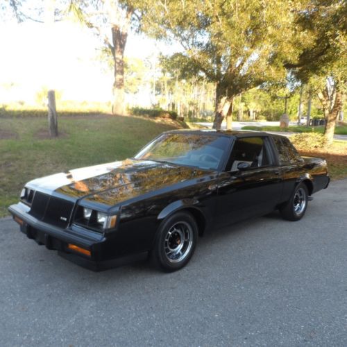 Wow 1987 buick grand national low mile, last of the real muscle cars, rare regal