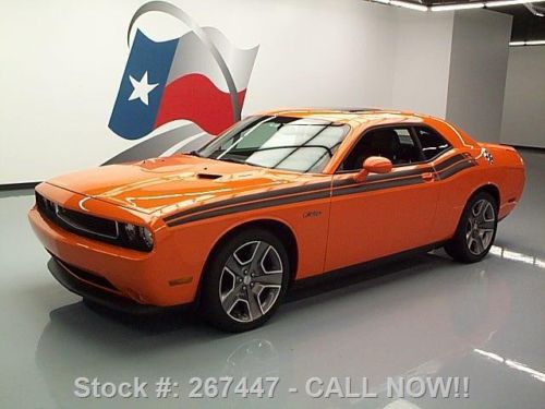 2012 dodge challenger r/t 5.7l hemi sunroof auto 30k mi texas direct auto