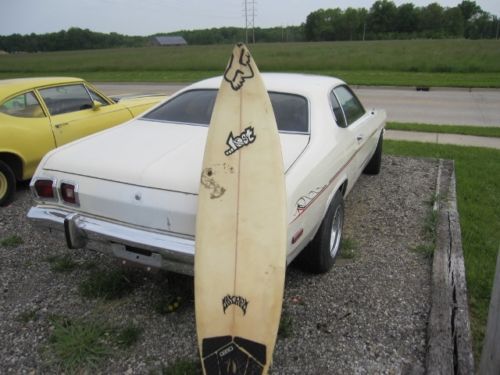 1974 dodge dart hang 10 special edition - a/c, ps, pb, floor shift