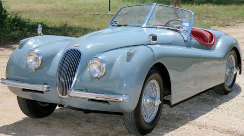 Rare 1953 jaguar xk120se &#034;m&#034; model ots roadster restored certified