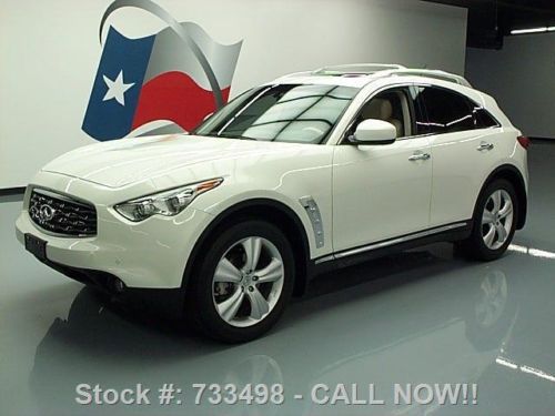 2011 infiniti fx35 awd deluxe touring sunroof nav 34k texas direct auto