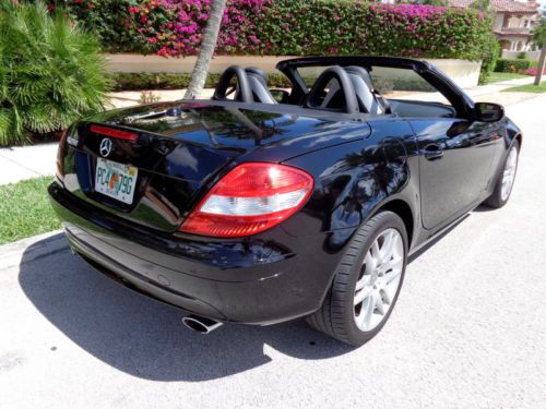 Florida 07 slk280 convt. winter pkg clean carfax retractable hard top no reserve