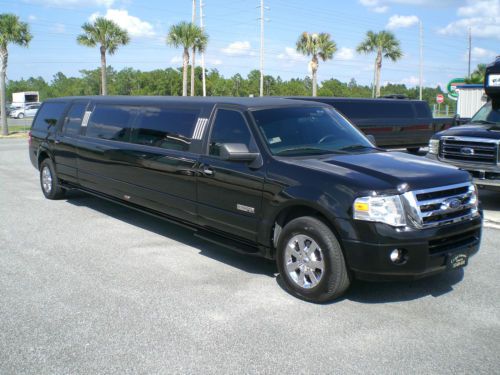 2007 ford expedition el tiffany qvm 140&#034; limo limousine