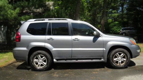 Lexus : gx 4wd 4.7l v8 grey w navigation &amp; dvd entertanment