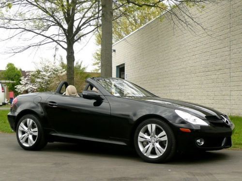 Slk350 roadster auto nav hk sound heating pkg prem i 26k must see &amp; drive save