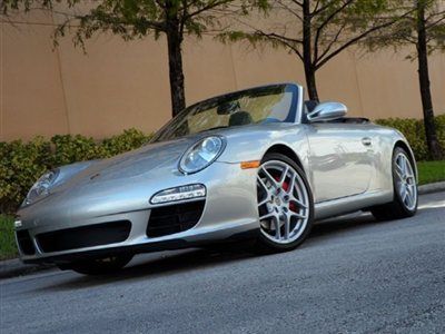 2009 porsche 911 carrera s cab 6 speed manual