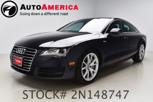 2012 audi a7 quattro 3.0 prem plus v6 15k low miles sunroof rearcam leather awd