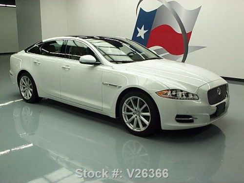 2012 JAGUAR XJ PANO SUNROOF NAV CLIMATE LEATHER 23K MI TEXAS DIRECT AUTO, US $47,980.00, image 3
