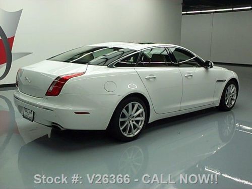 2012 JAGUAR XJ PANO SUNROOF NAV CLIMATE LEATHER 23K MI TEXAS DIRECT AUTO, US $47,980.00, image 4