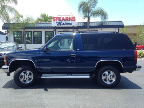 1996 chevrolet tahoe ls sport utility 2-door 5.7l