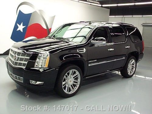 2014 cadillac escalade platinum sunroof nav dvd 22&#039;s 4k texas direct auto