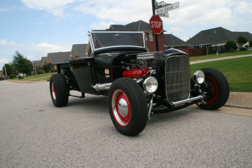 1929 ford model a pickup roadster &#034;hot rod&#034; &#034;street rod&#034; all steel custom