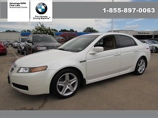 Tl v6 leather sunroof heated power seats automatic 6 disc cd changer xm radio