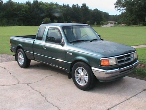 1995 ford ranger supercab, xlt, 4 cylinder, cold air