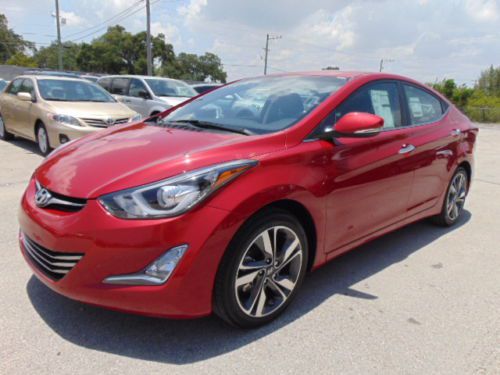 *mega deal* 2014 hyundai elantra -limited- heated leather front and back